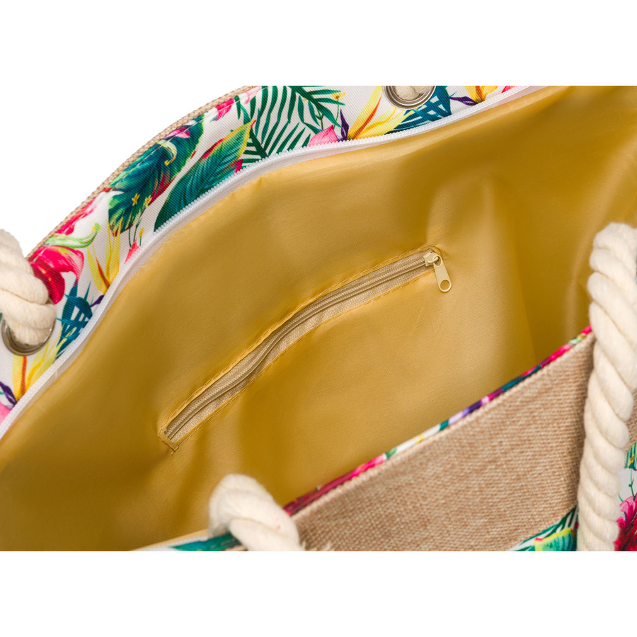 Frühlings- und Sommertasche für Damen mit Blumenmuster – Bild 6