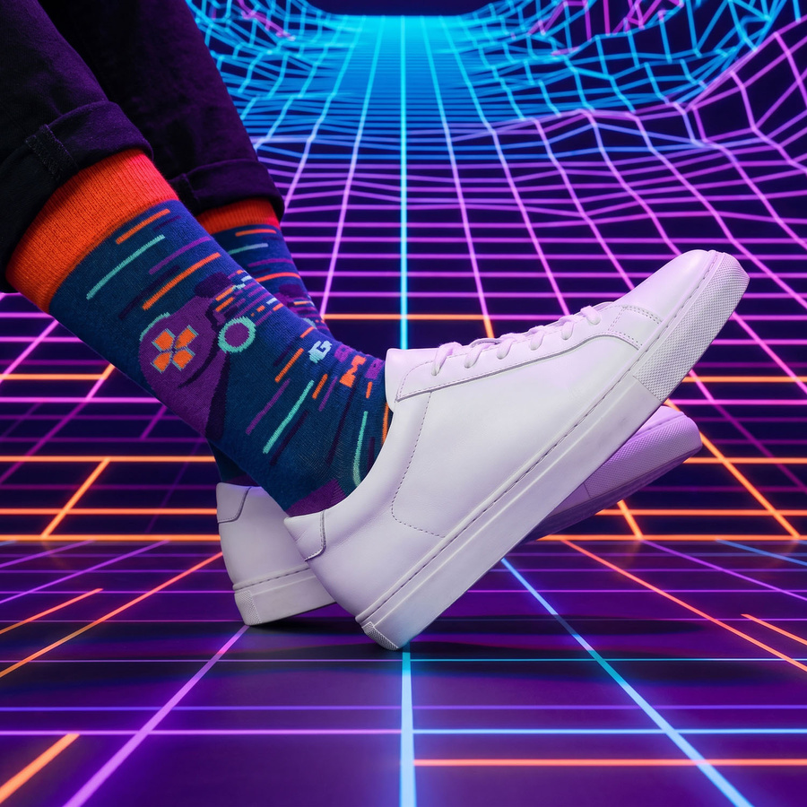 Set Herrensocken in Größe 38-44 mit Gaming-Motiven - Peterson – Bild 20