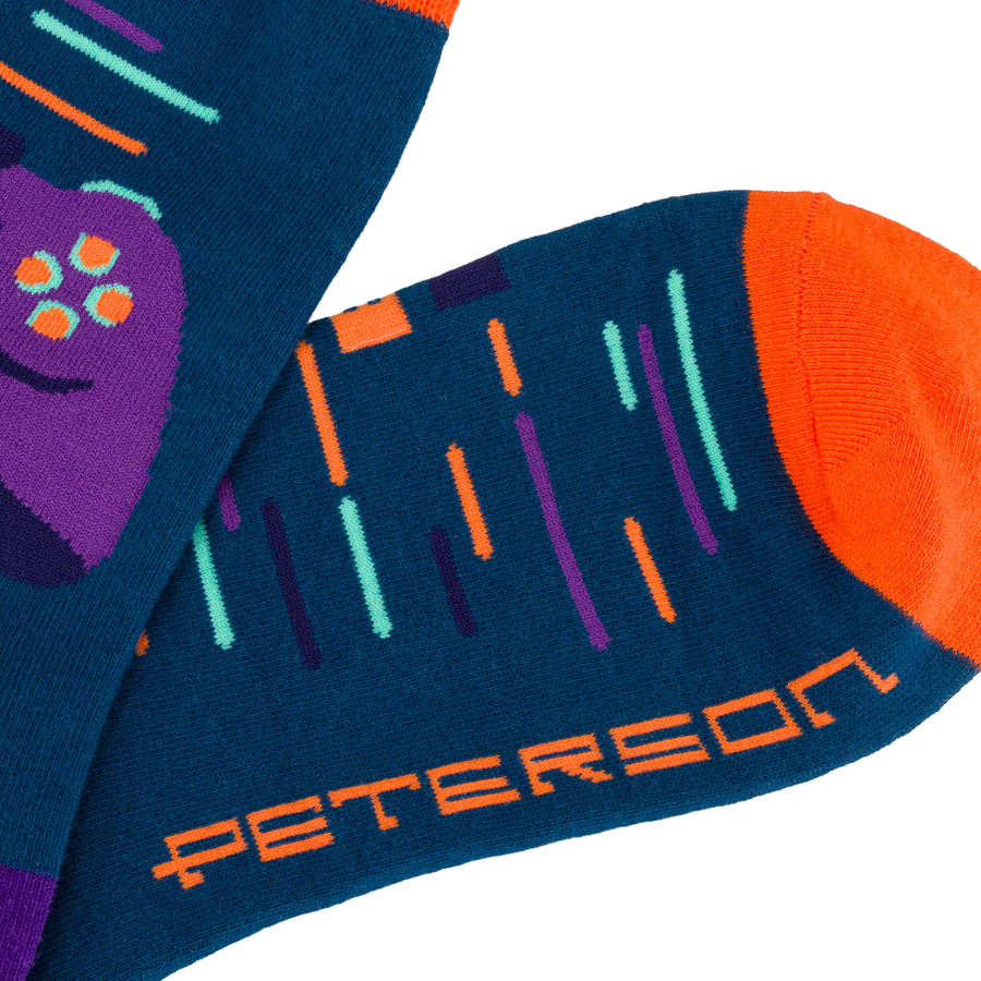 Set Herrensocken in Größe 38-44 mit Gaming-Motiven - Peterson – Bild 21