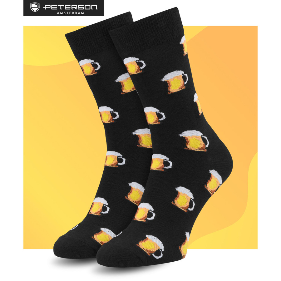 Herren-Socken in Größe 38-44 mit Biermotiv - Peterson – Bild 8