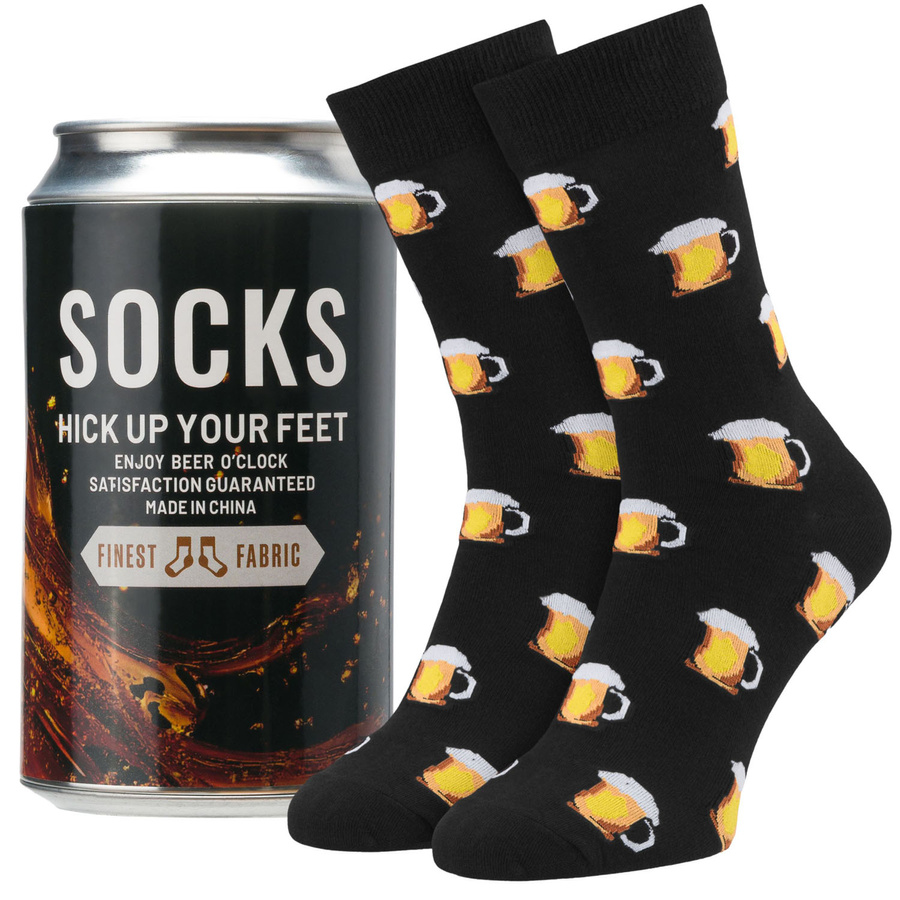 Herren-Socken in Größe 38-44 mit Biermotiv - Peterson