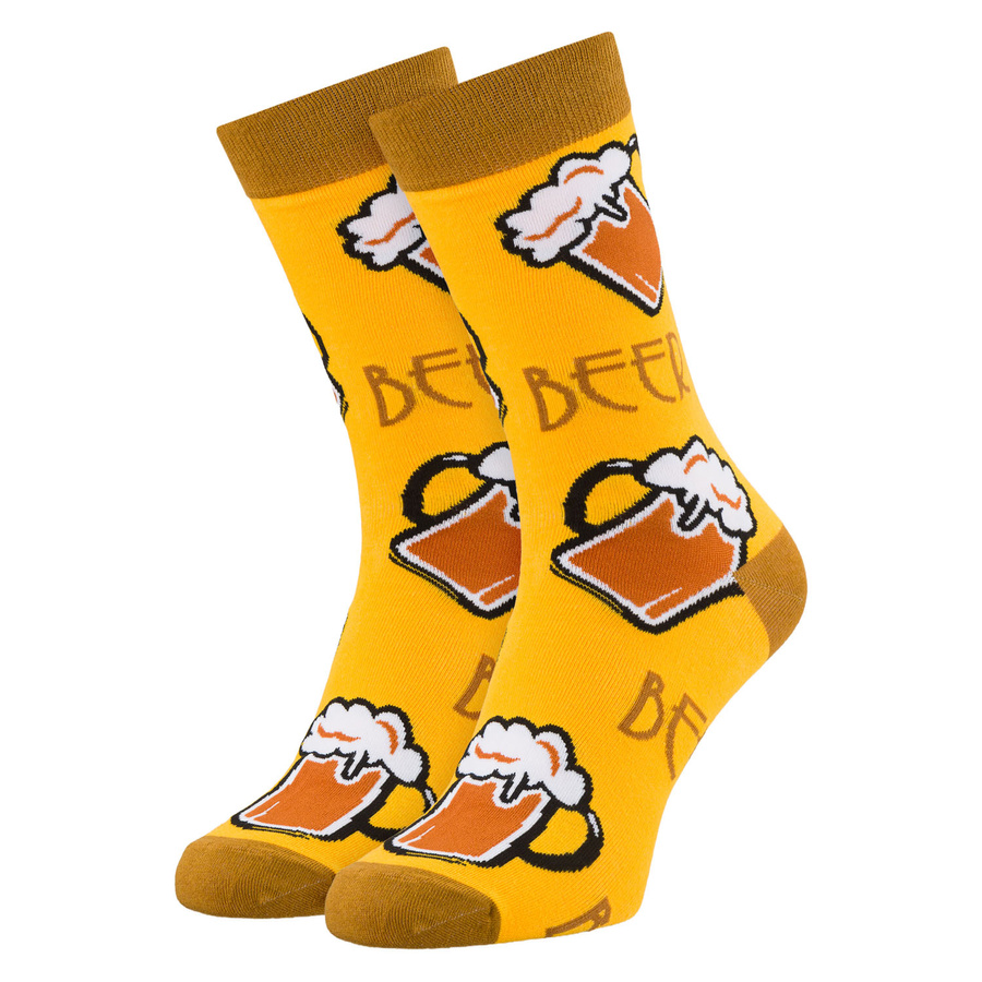 Herren-Socken in der Dose, Größe 38-44, mit Party-Biermotiv - Peterson – Bild 3