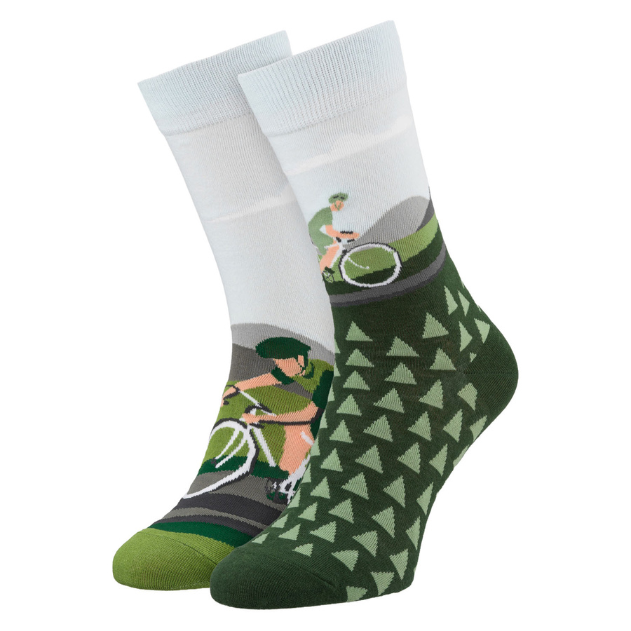 Mehrfarbiges Set von Herrensocken in Größe 38-44, ideal für Radfahrer - Peterson – Bild 2