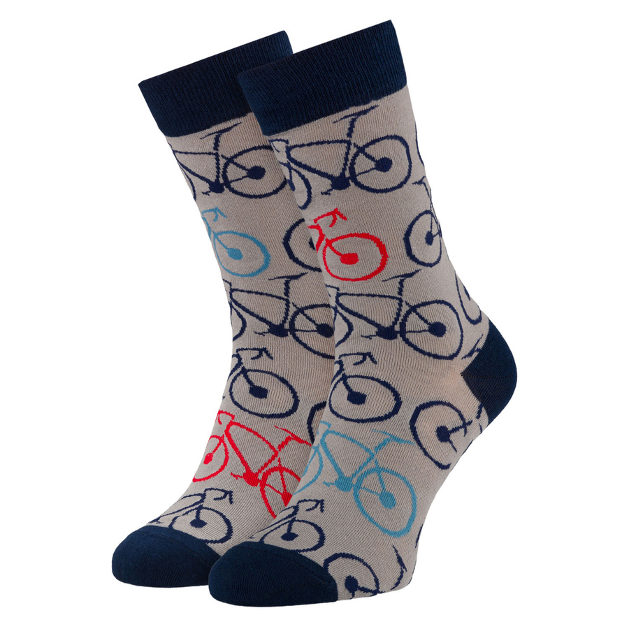 Mehrfarbiges Set von Herrensocken in Größe 38-44, ideal für Radfahrer - Peterson – Bild 5