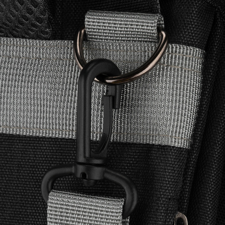 Praktischer Rucksack für Mütter aus Polyester in schwarzer Farbe - Peterson – Bild 18
