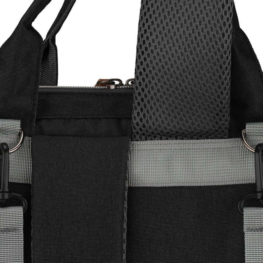 Praktischer Rucksack für Mütter aus Polyester in schwarzer Farbe - Peterson – Bild 17
