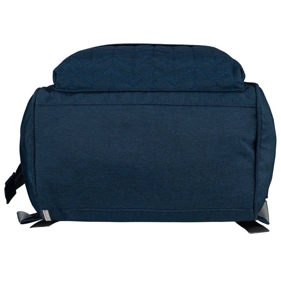 Dunkelblauer Rucksack für Mama aus Polyester, mit Reißverschluss, zweiteilig - Peterson – Bild 21