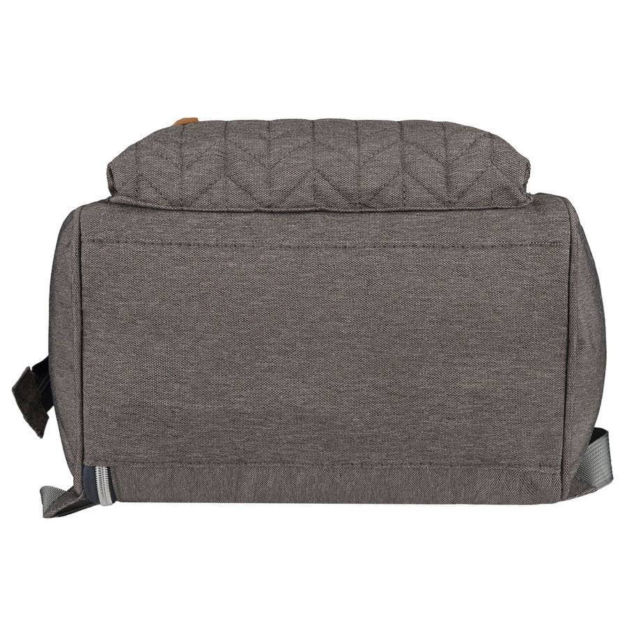 Grauer Rucksack für Mama aus Polyester, mit Reißverschluss, zweiteilig - Peterson – Bild 21