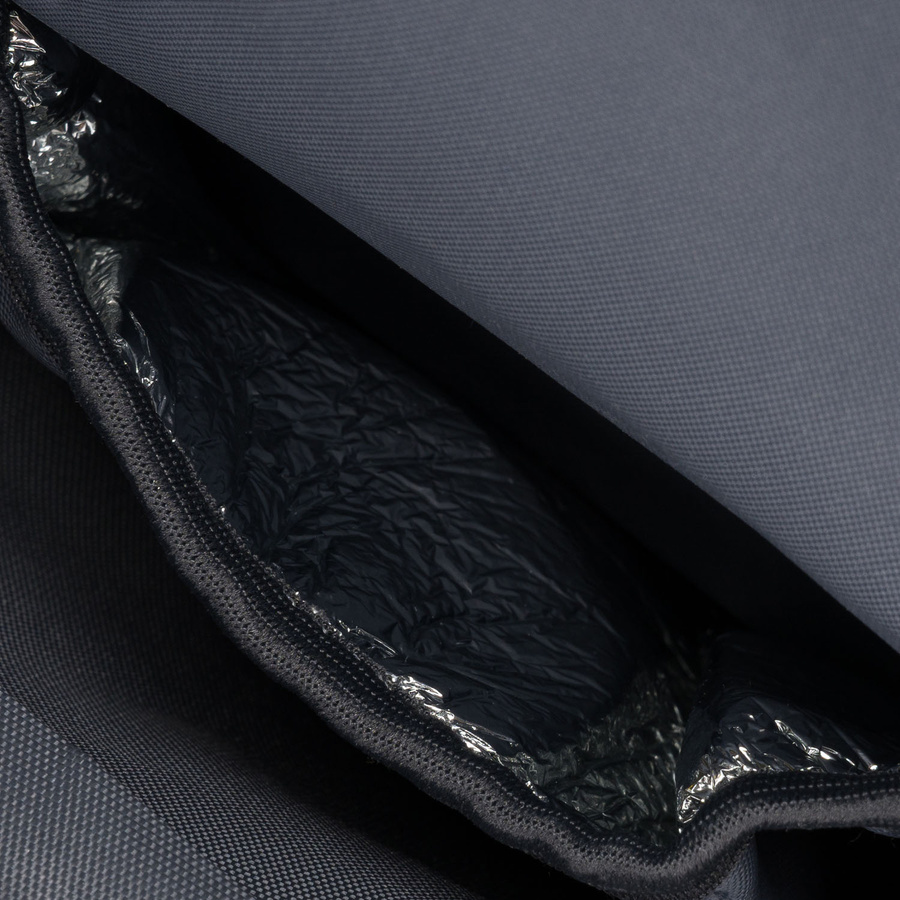 Geräumiger Rucksack für die Mutter aus Polyester in Grau, ausgestattet mit USB-Anschluss - Peterson – Bild 25