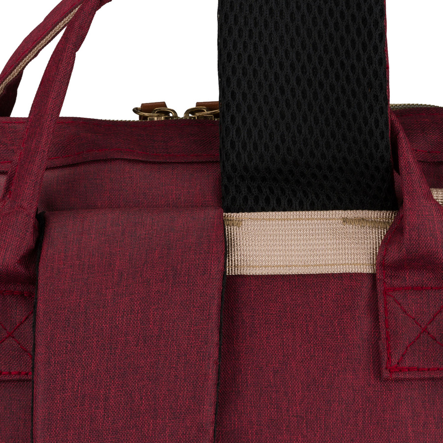 Marineblauer-türkisfarbener Rucksack für Mama aus Polyester mit Reißverschluss - Peterson – Bild 20