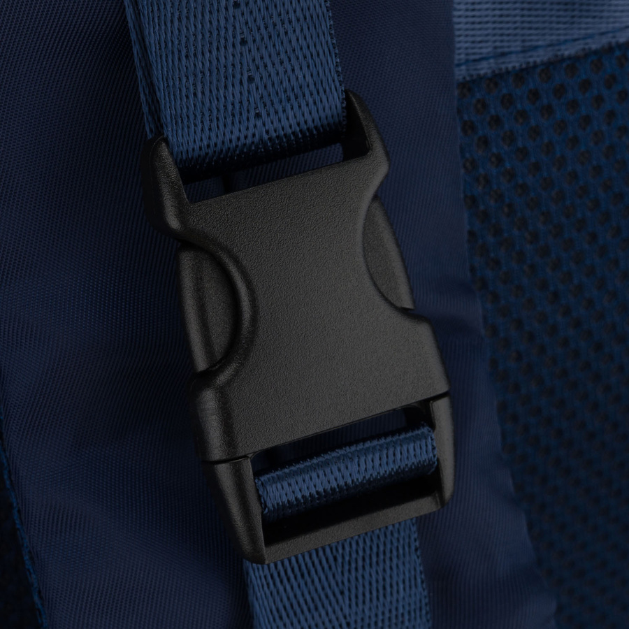 Blauer Rucksack für Mama aus Polyester, ausgestattet mit einer Wickelunterlage und einer kleinen abnehmbaren Tasche - Peterson – Bild 26