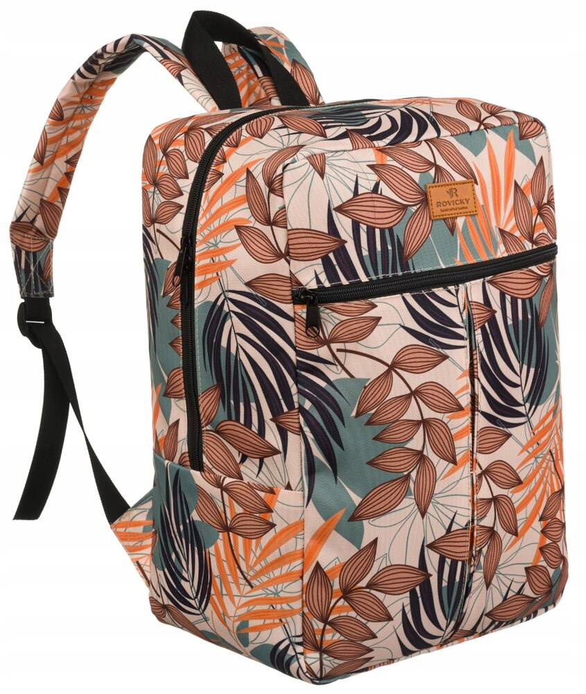 Ein-Kammer-Reiserucksack aus strapazierfähigem Polyester - Rovicky