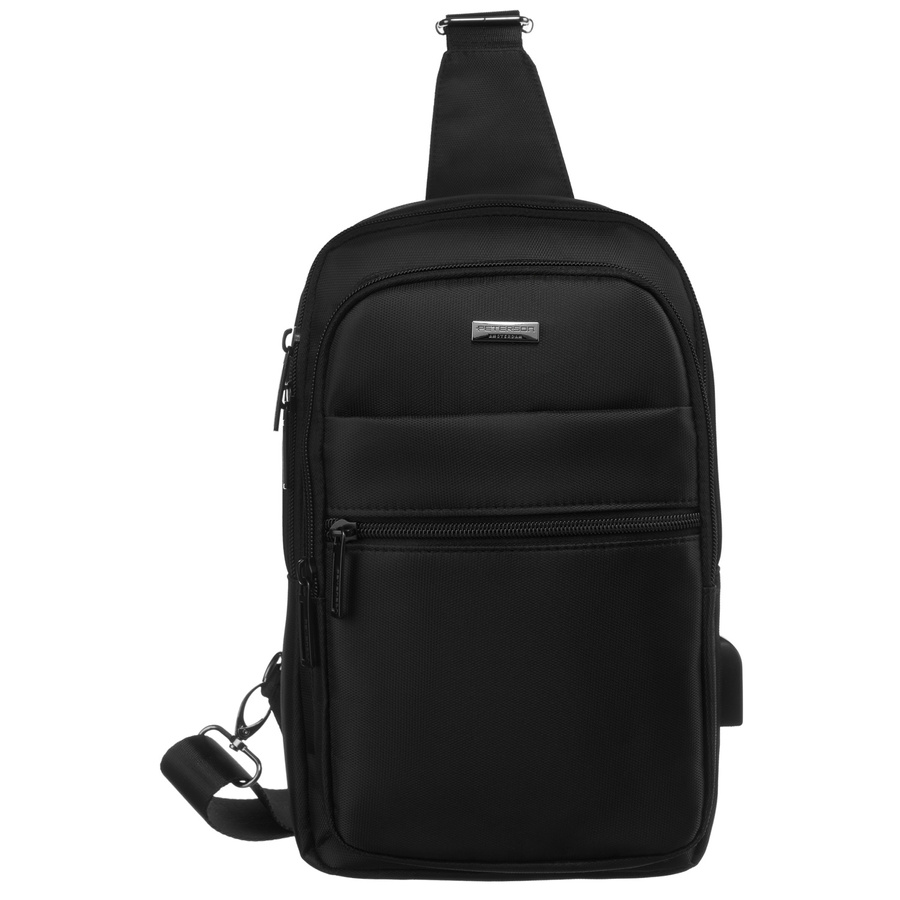 Kleine Herrentasche Rucksack für eine Schulter - Peterson – Bild 2