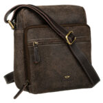 Herrentasche aus Echtleder in Braun - Peterson