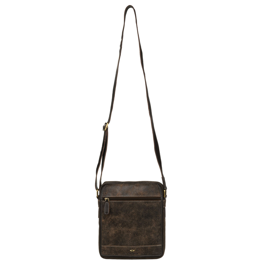 Braune Herrentasche aus Echtleder im urbanen Stil - Peterson – Bild 4