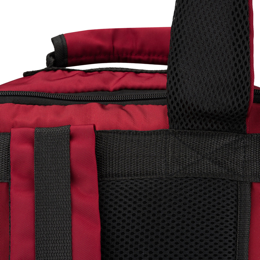 Reiserucksack aus Polyester in Bordeauxrot mit Reißverschluss - Peterson – Bild 15