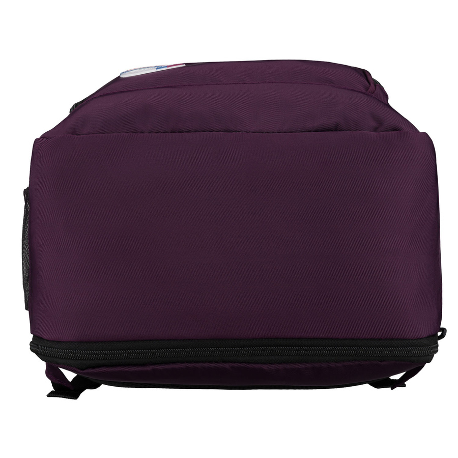 Lila Kabinenrucksack aus Polyester mit Reißverschluss, zweifach unterteilt - Peterson – Bild 17