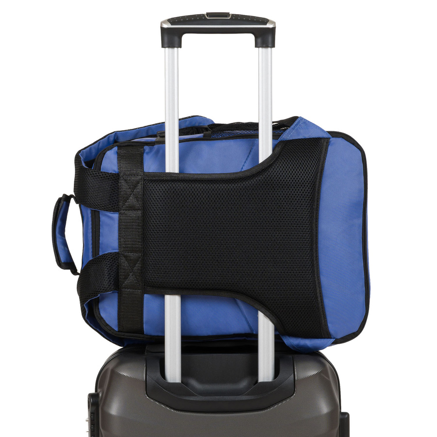 Kleiner Rucksack aus Polyester in Blau, mit verstellbaren Schultergurten - Peterson – Bild 7