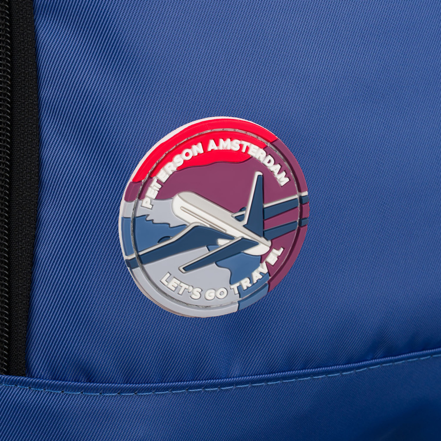 Kleiner Rucksack aus Polyester in Blau, mit verstellbaren Schultergurten - Peterson – Bild 15