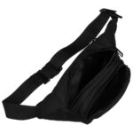 Herrengürteltasche für Telefon und Dokumente, schwarz, mit Reißverschluss – Peterson