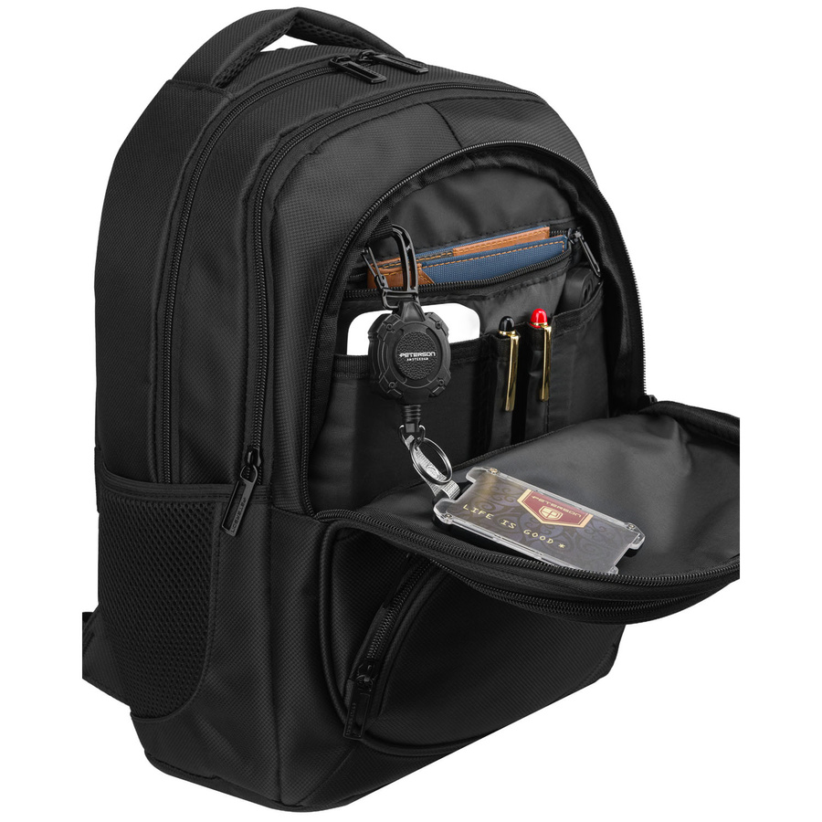 Sportlicher, geräumiger Rucksack aus Polyester mit Laptopfach, zweiteilig - Peterson – Bild 8